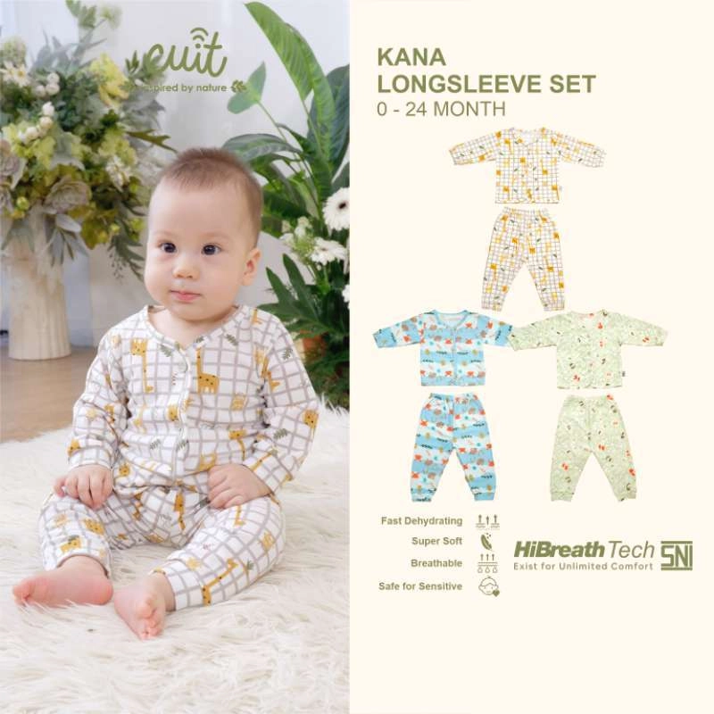 Product image CHARACTER - Kana Longsleeve Set NB Giraffe